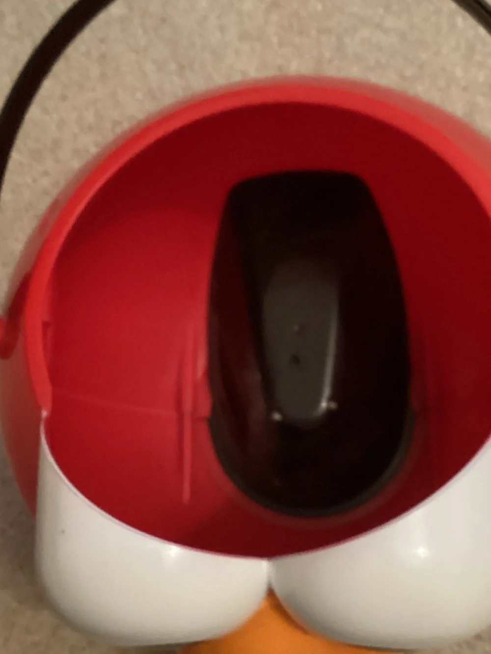 Elmo-Inspired Lighted Red Trick-or-Treat Bucket